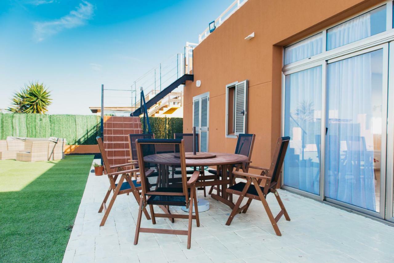 Eco Villa White Suite With Climatized Pool 칼레타데푸스테 외부 사진
